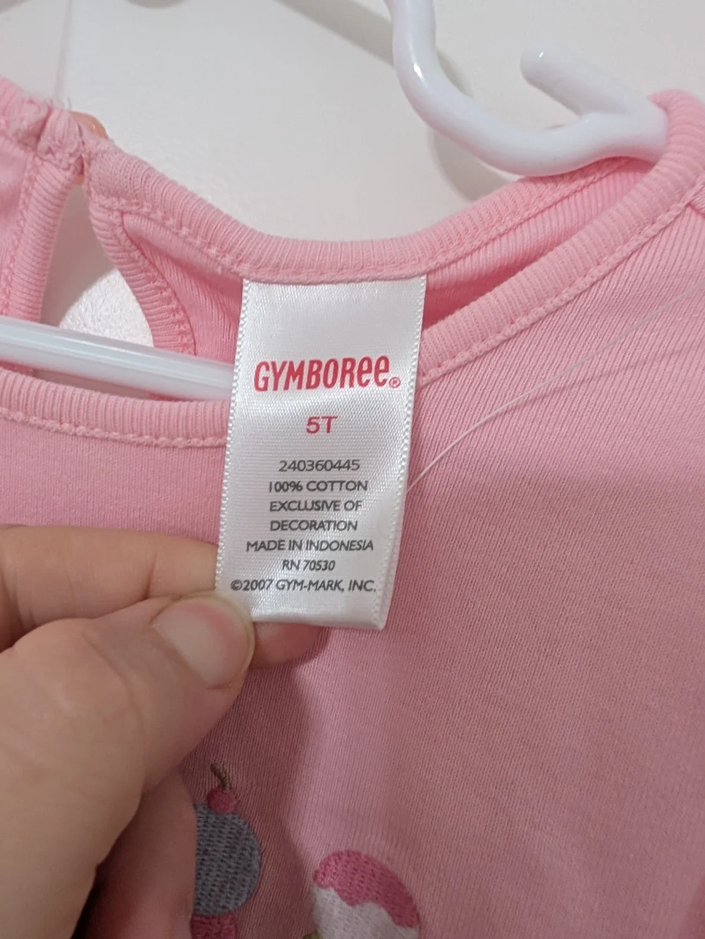 Gymboree Ice Cream Social NWT 2pc Outfit Shirt Capri Pants 5T 2007